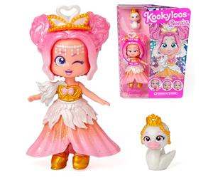KOOKYLOOS Série Princess, Swan Fantasy - Poupée à Collectionner de la série Princess. Contient poupée, Ensemble de vêtements et Chaussures à thème Princesse, Accessoire et Animal de Compagnie. 1