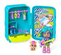 Kookyloos Valise pour poupée Suzie's Suitcase – +14 accessoires, poupée exclusive 3 expressions