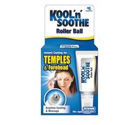 Kool 'N' Soothe Roller Ball/Plus de 100 applications/Refroidissement et massage de précision pour les tempes et le front