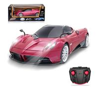 Kool Speed Pagani Huayra Roadster Voiture télécommandée 1:24 - Voiture RC sous licence officielle - Pour garçon - Cadeau d'anniversaire - Rouge