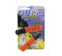 Kool Stop Dura 2 Coussinets 1 Paire, Double, Saumon/Noir