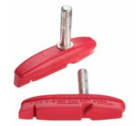 Kool Stop Patin De Frein Eagle Claw II Lisse Tige Smooth Rouge KS-EC2R