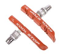 Kool Stop Patins de Frein V-Brake T1 VTT orange/noir universal