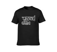 Kool & The Gang RNB Soul Funk Vinyl Celebration Get Down on It Live Unisex T-Shirt Printed Tee Black Mens Top Shirt S