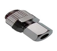 Koolance Raccord à compression pour tubes en cuivre OD 6 mm vers G 1/4 BSPP – Argent