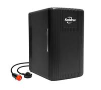 Koolatron Mini Frigo de Chambre 6L / 8 Canettes dessus de table Portable Petit Frigo Thermoélectrique pour Boissons Nourriture Cosmetique Beauté Bureau Dortoir Voiture Voyager Camping (Noir)