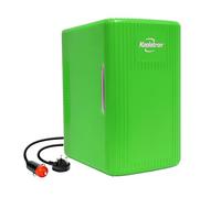 Koolatron Mini réfrigérateur pour chambres à coucher 4 L Petit réfrigérateur 6 canettes Réfrigérateur de table Mini réfrigérateurs silencieux pour (Vert)