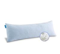 KOOLEAN Coussin de corps en mousse à mémoire de forme, coussin de lit doux long et rafraîchissant pour dormir Oreiller pour le corps entier réglable pour ceux qui dorment sur le côté Grossesse
