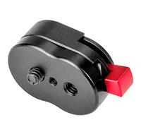 Koolehaoda Mini système de plaque à dégagement rapide pour trépied, cardan, monopode, moniteur vidéo, bras magique, support de flash, stabilisateur