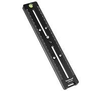 koolehaoda Plaque à dégagement Rapide de 240mm Rail glissière nodale, Double Plaque à Queue d'aronde avec Niveau à Bulle Compatible arca-Swiss