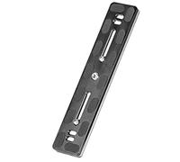 koolehaoda Plaque Universelle à dégagement Rapide de 200 mm avec vis 1/4" et Adaptateur de vis pour Appareil Photo 1/4-3/8", rotule de trépied Compatible avec Le Clip Arca Swiss QR