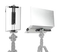 koolehaoda Support de trépied en aluminium pour iPad avec 2 supports à queue d'aronde, vis de 6,35 mm et griffe (13,8 à 33,5 cm) réglable universel pour enregistrement vidéo pour iPhone, iPad Air Mini
