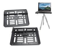 koolehaoda Support Ordinateur Portable Plateau de Support de Projecteur pour Trépied avec Vis de 1/4" à 3/8" et Compatible avec Arca Swiss Tête et Trépied,Capacité de 10 kg