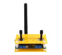 Koolenry 2ch Ppm Émetteur 900MHz Kit de Récepteur à Distance de Télécommande DIY 3.3-4.2V 1S Board de Réception Lipo pour RC Airplane Robot