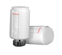 Koolenry 2pcs Tuya Smart Zigbee Thermostatic Radiator Valve TRV APP Programmable Contrôleur de Température à Distance