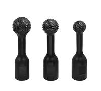 Koolenry 3 TêTes de Meulage pour Meuleuse D'Angle 1/2 Gouge, TêTes de Meulage SphéRiques pour Sculpture et Gravure