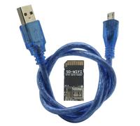 Koolenry 3D Imprimante SD-WiFi Pro avec Module de Lecture de Carte Exécuter ESP WebDev à Bord USB vers la Transmission sans de Puce en Série
