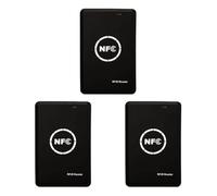 Koolenry 3PCS NFC Dual-Freency Smart Card Reader IC RFID Card Reader RFID Copier Duplicator 13.56 MHz et 125 KHz Programmer ENCRAPTÉ