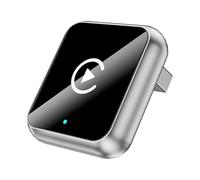 Koolenry Adaptateur Carplay sans 2 en 1, BoîTier Intelligent AI Carplay/Android Auto, Clé USB Filaire Carplay vers Plug et Play sans B