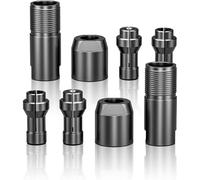 Koolenry Adaptateur de Filetage M10, Tête de Conversion de Moulin à Angle 3/6 Mm, Accessoires de Conversion de Broyeur Angle Converti