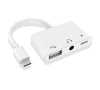 Koolenry Adaptateur USB 3.0 OTG pour Appareil Photo, Convertisseur OTG, Prise Casque 3,5 Mm, Carte Son, Adaptateur Clavier, Transfert de DonnéEs.