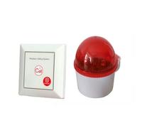 Koolenry Alarme de Téléavertisseur pour Soignant, Bouton SOS, Sirène D'Appel Sans, Alarme pour Personnes Âgées, Maison de Retraite, Salle de Bain, Hôpital