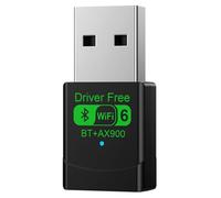 Koolenry AX900 Adaptateur USB WiFi 6 Bluetooth 5.4 Carte de Réseau sans 2.4g et 5 GHz Récepteur de Signal du Récepteur WLAN 1