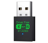 Koolenry AX900 WiFi USB Adaptateur WiFi 6 Bluetooth 5.4 Carte de Réseau sans Double Bande 2.4g et 5 GHz USB WiFi Network 3
