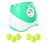 Koolenry Ball de Tennis de Chien Automatique Lanceur Fun Interactive Chase Machine Catapult Throw Toys Green