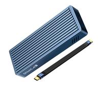 Koolenry Boîtier SSD NVME M.2 USB 4.0 40 Gbit/S pour Disque Dur Externe 3/4 USB-C Compatible avec 2280/60/42/30.