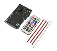 Koolenry Carte de Décodeur MP3 100W Amplificateur DC 8-24V DIY Bluetooth 12V 2 * 50W Car Lecteur MP3 USB FM Call Recording Folder Commutation