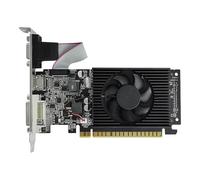 Koolenry Carte Graphique GT210 1 Go DDR3 64 Bits, Processeur Graphique PCIE 2.0 40 Nm, Compatible + VGA + DVI, pour Ordinateur de Bureau