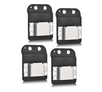 Koolenry Clip de Mètre 4 Pièces Clip de Ceinture de Mesure à Profil Bas - Clip de Perceuse Inclus