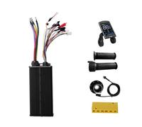 Koolenry ContrôLeur 48 V-72 V 100 Une 24 Tubes 3 Modes avec ÉCran S-100 + AccéLéRation Maximale 20X + KT 8 pour Modification de Scooter ÉLectrique.