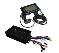 Koolenry Contrôleur 48V- 72V 60A 3000W + Mode Sine Wave Dual Mode SW900 Affichage 18 Tube pour Moteur de Mise à Niveau du Vélo de Montagne