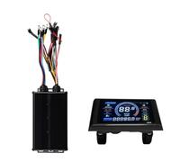 Koolenry Contrôleur de Moteur sans Balais S966 48V 72V 60A 1000W 3000W avec Kit LCD Couleur pour Réparation de Vélo de Montagne Électrique et Scooter.