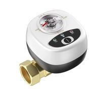 Koolenry ContrôLeur de Vanne Intelligente Wi-Fi, Application de ContrôLe à Distance, ArrêT D'Eau, Vanne à Boisseau SphéRique AutomatiséE Sans pour Prise UE DN25.