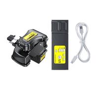 Koolenry Couperet à Fibre Optique Automatique Haute PréCision A3 en une ÉTape + DéNudeur Thermique de Fibre U9, Coupeur D'ÉPissure par Fusion de Fibre Optique