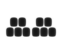 Koolenry Couverture de MIC 10 PCS Écran pour la Plupart des Microphones Portables Bringers en Mousse Respirante Protecteur de Micro Épais