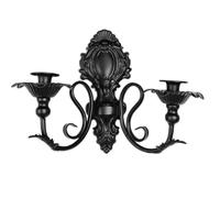 Koolenry Décorations Murales Candabra Metal Mur Candle Appliques pour Les Bougies de Bâton Idéal pour Les Tableaux de Table de Table de Chambre