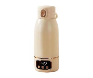 Koolenry ÉLectrique Portable Intelligente 500 ML, Rechargeable par USB, avec ContrôLe de la TempéRature, IdéAle pour Les Voyages.