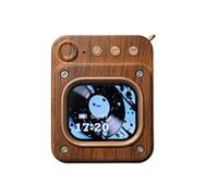 Koolenry Enceinte Bluetooth Vintage Multifonctionnelle, Mini Enceinte Intelligente, Enceinte Portable D'ExtéRieur, ÉCran Tactile, Audio de Poche