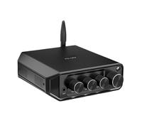 Koolenry HiFi 2.0 Amplificateur de Puissance Audio Numérique Complète TPA3116D2 50WX 2 Bluetooth 5.4 TONALS Treble et Bass Réglage