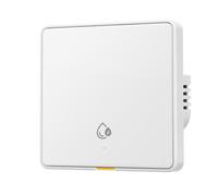 Koolenry Interrupteur Intelligent Tuya Zigbee RF433 20 A 4 000 W pour Chauffe-Eau, Moniteur D'Alimentation Mural avec Assistant IA, Blanc.