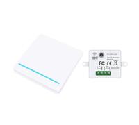 Koolenry Interrupteur Sans Tuya Smart 1Gang RF433MHz Interrupteur de Mur de Télécommande WiFi pour LED pour L'Éclairage de la Lampe B