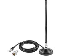 Koolenry Kit D'Antenne CB Radio Heavy Duty 27MHz Longue Portée Souple pour Station de Base, Voiture, Camion, Radio Mobile, Scanner CB.