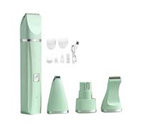 Koolenry Kit Toilettage et Soins pour Animaux de Compagnie 4 Lames Différentes Rasoir pour Poils d'animaux Tondeuse pour Animaux de Compagnie à Faible Bruit Tondeuse sans Rechargeable
