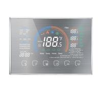 Koolenry L'Adaptateur Smart Thermostat C-Wire Comprenait un Thermostat WiFi Intelligent de 4,8 Pouces Écran Tactile LCD pour la Pompe à Chaleur