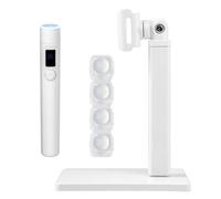 Koolenry Lampe à Ongles LED UV Rechargeable Mini avec Affichage, Lumière Portable Professionnelle pour L'Art des Ongles