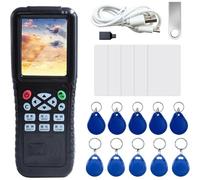 Koolenry Lecteur et Graveur RFID X100, Copieur RFID, Lecteur de Cartes à Puce, Carte d'ascenseur, Graveur RFID pour SystèMe de ContrôLe D'AccèS